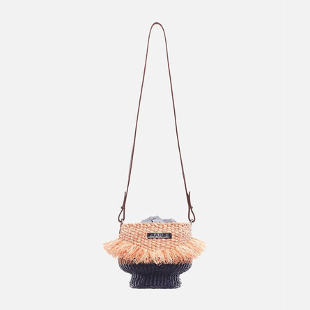 Round Straw Bag Raffia