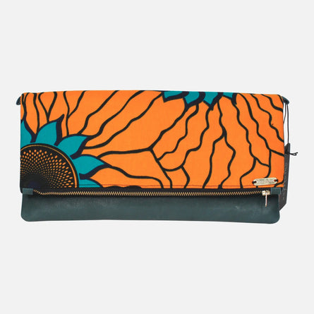 Sunflower Crossbody Purse Leather