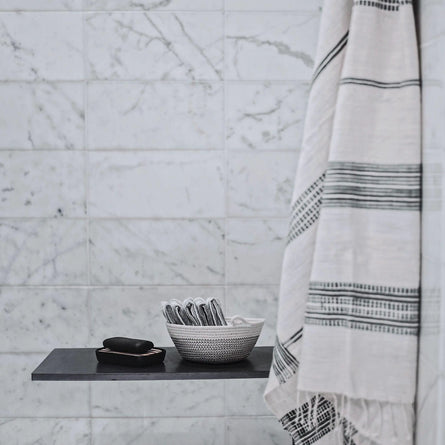 Tana Grey Bath Towels