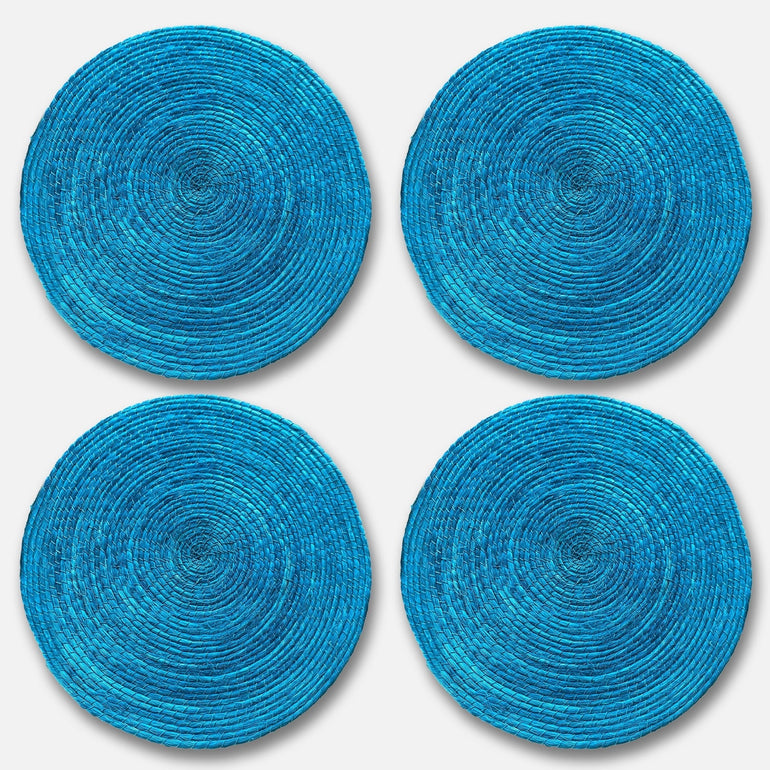 Teal Green Placemats 4 Set