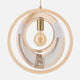 Woven Ring Globe Ceiling Light