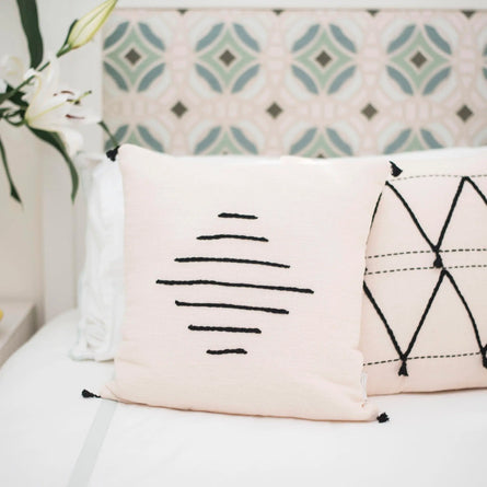 Zazi Neutral Throw Pillows