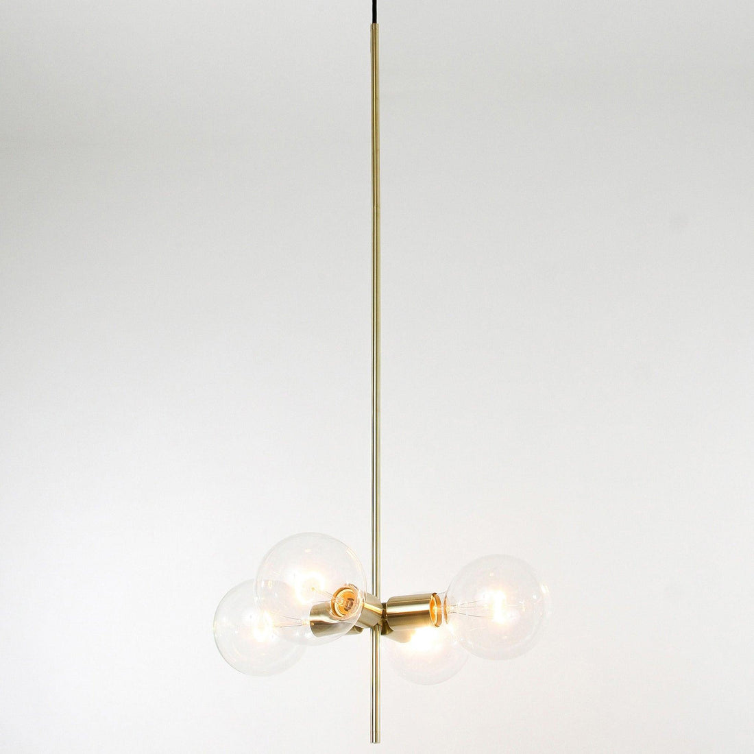 4 Globe Modern Linear Chandelier - 54kibo