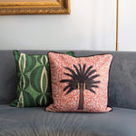 Aburi Floral and Ijoba Green Throw Pillows - 54kibo