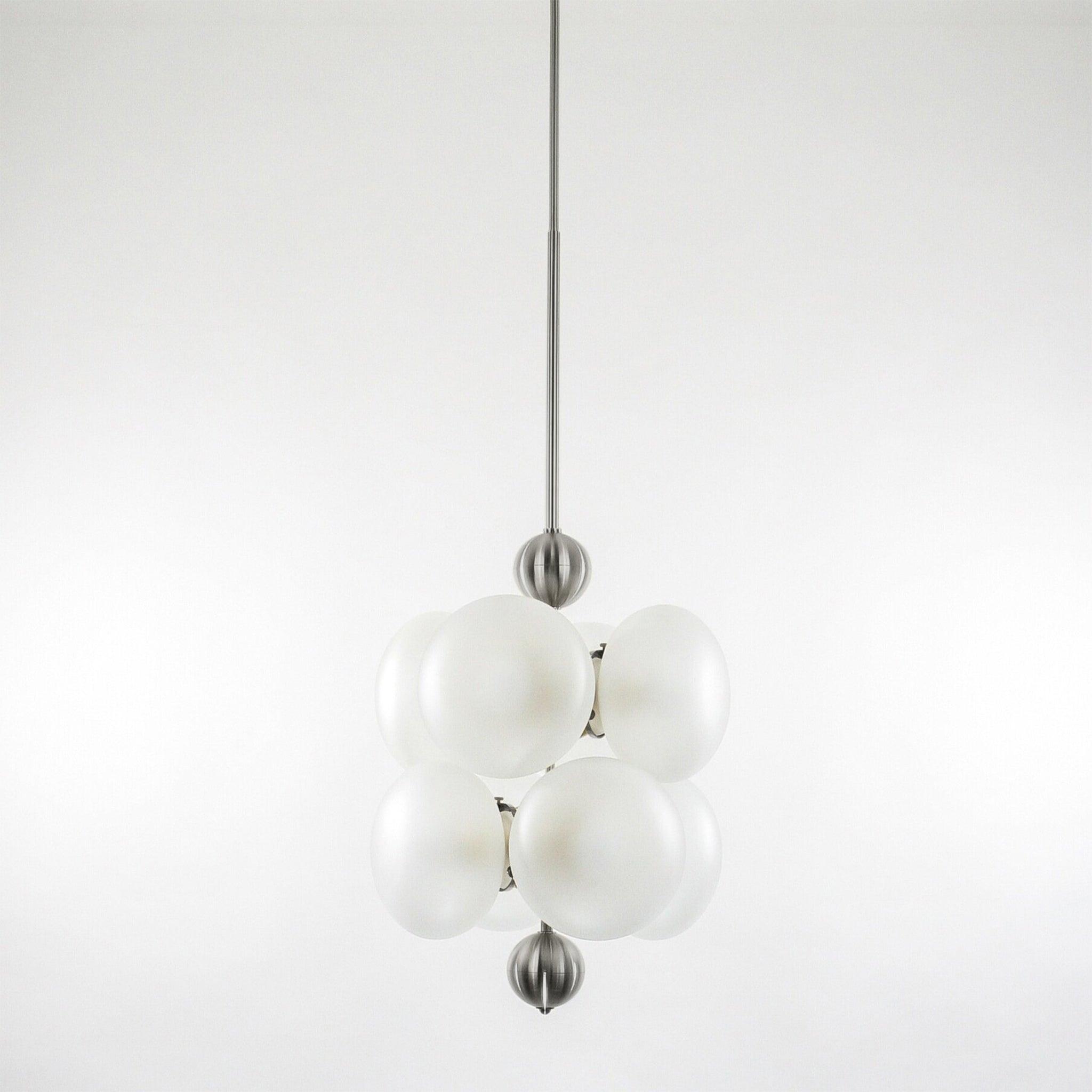 Allure Smoked Glass Pendant Light - 54kibo