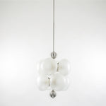 Allure Smoked Glass Pendant Light - 54kibo