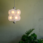 Allure Smoked Glass Pendant Light - 54kibo