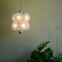 Allure Smoked Glass Pendant Light - 54kibo