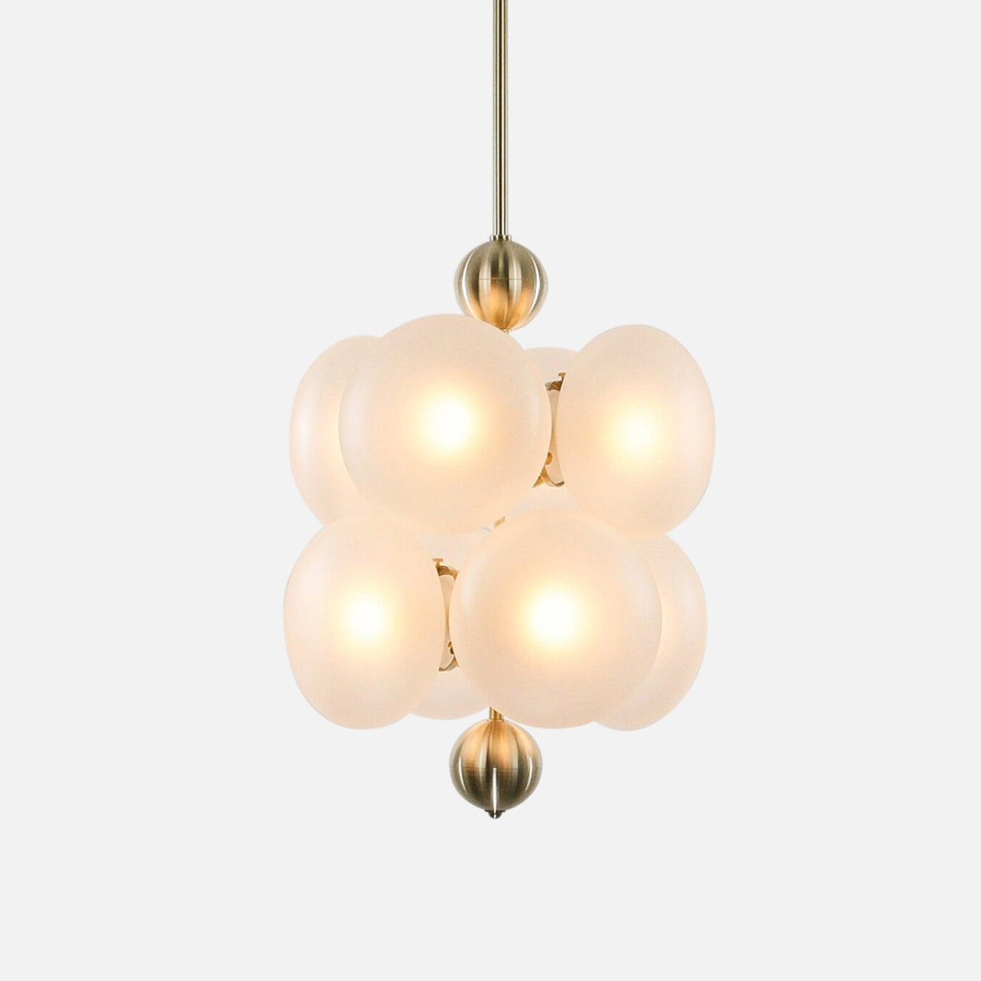 Allure Smoked Glass Pendant Light - 54kibo