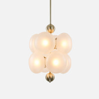 Allure Smoked Glass Pendant Light - 54kibo