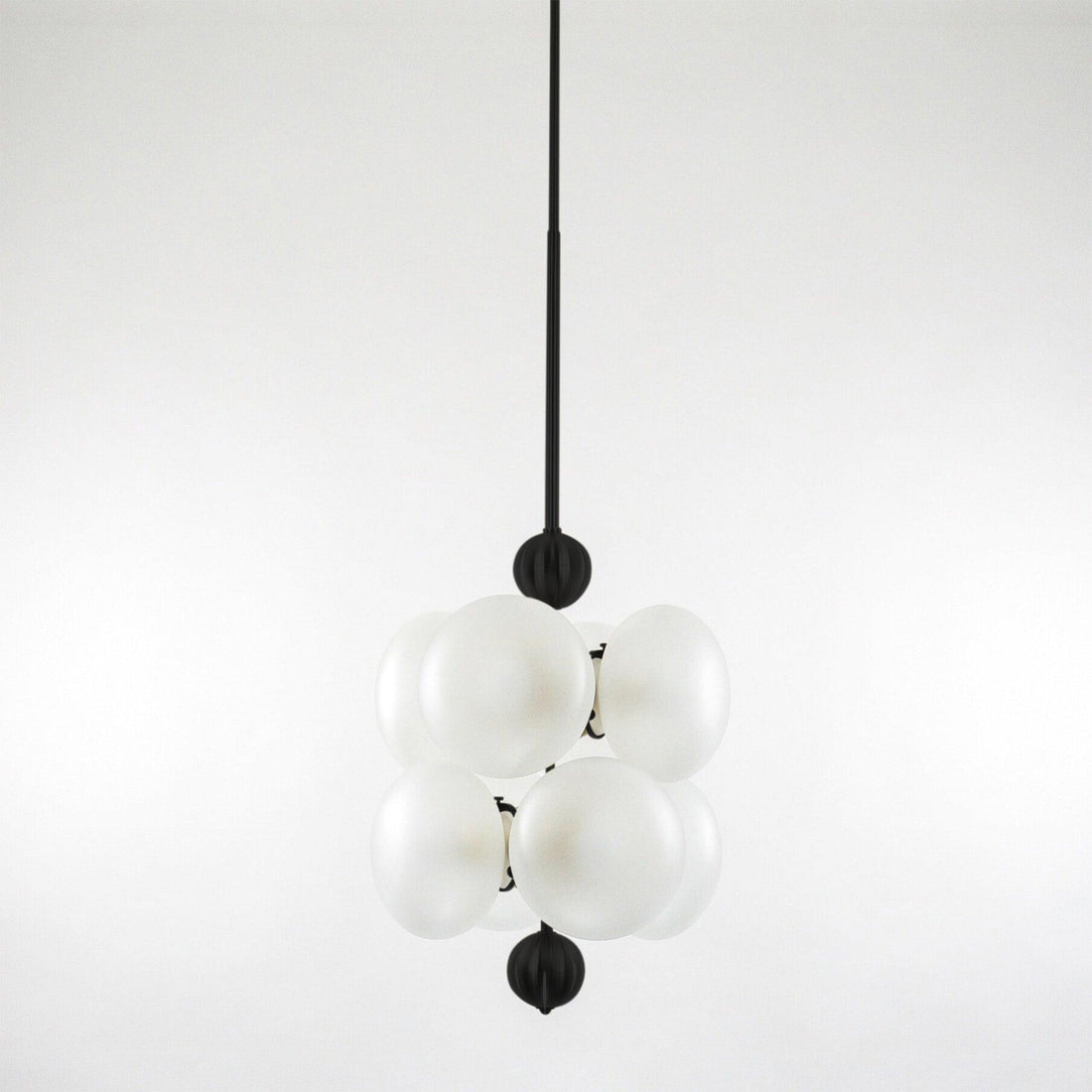 Allure Smoked Glass Pendant Light - 54kibo