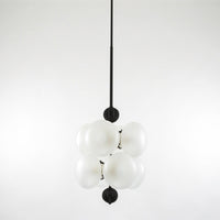 Allure Smoked Glass Pendant Light - 54kibo