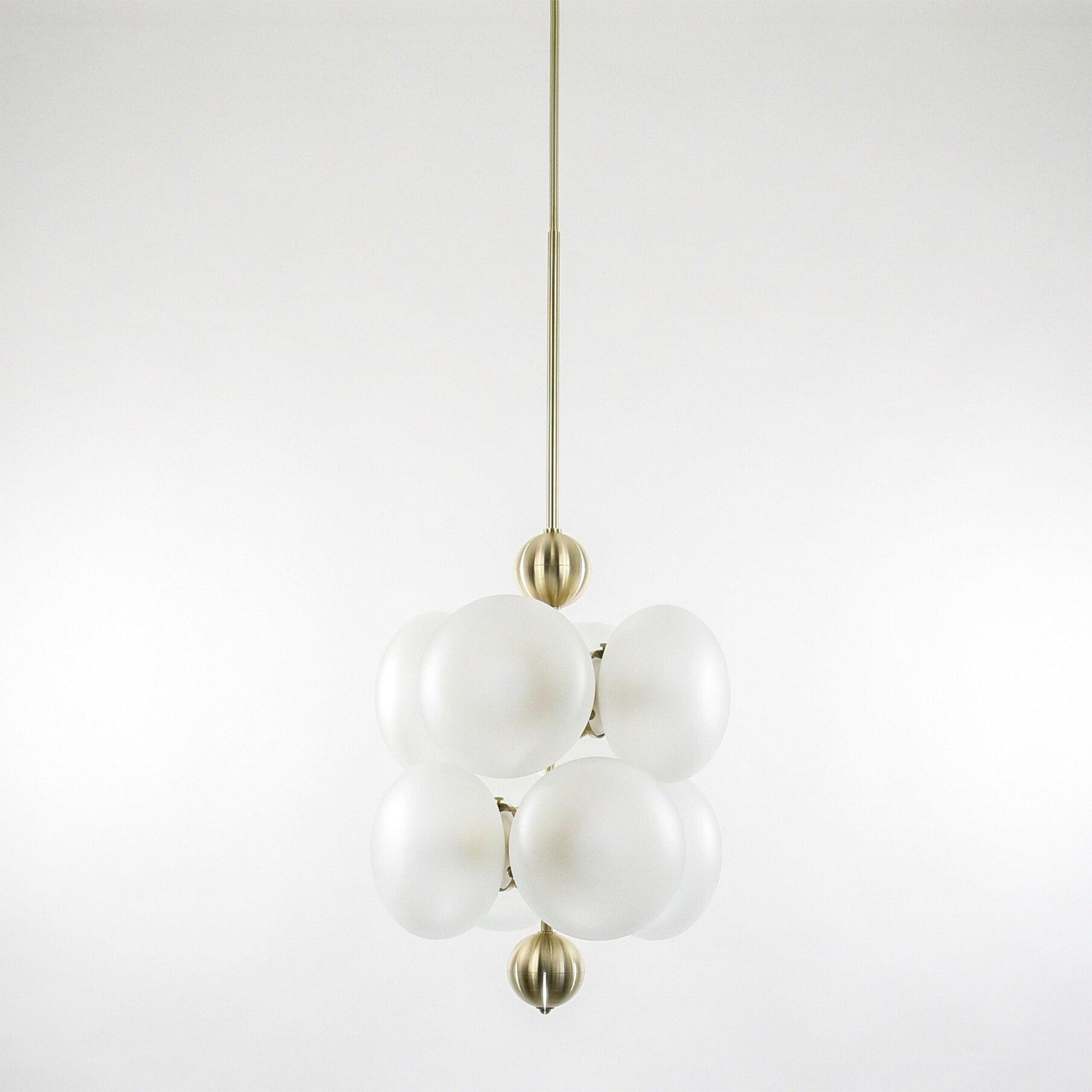 Allure Smoked Glass Pendant Light in daylight- 54kibo