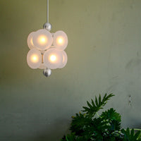 Allure Smoked Glass Pendant Light - 54kibo