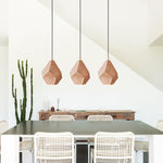 Almas Copper Modern Farmhouse Lighting - 54kibo