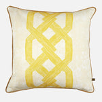 Aluro Yellow Throw Pillows - 54kibo