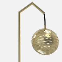 Amur Brass Floor Lamp - 54kibo