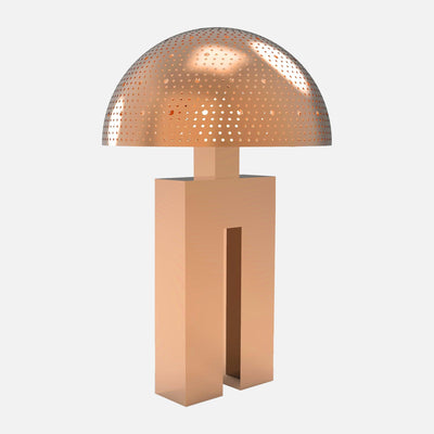 Amur Copper Rustic Table Lamp - 54kibo