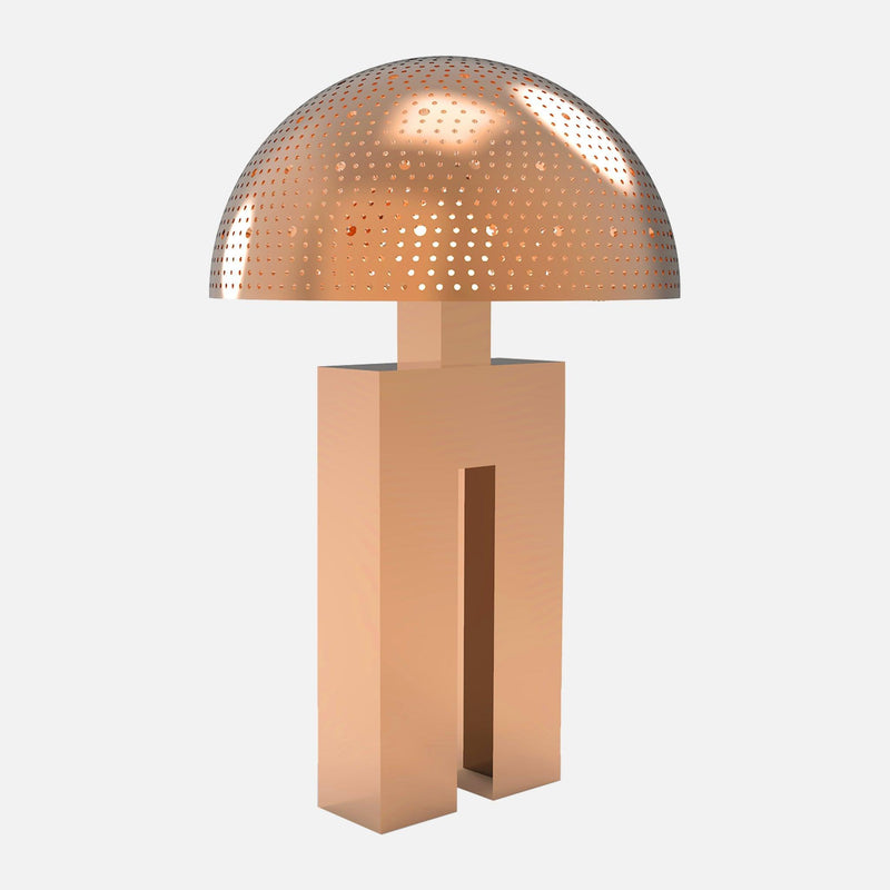 Amur Copper Rustic Table Lamp - 54kibo