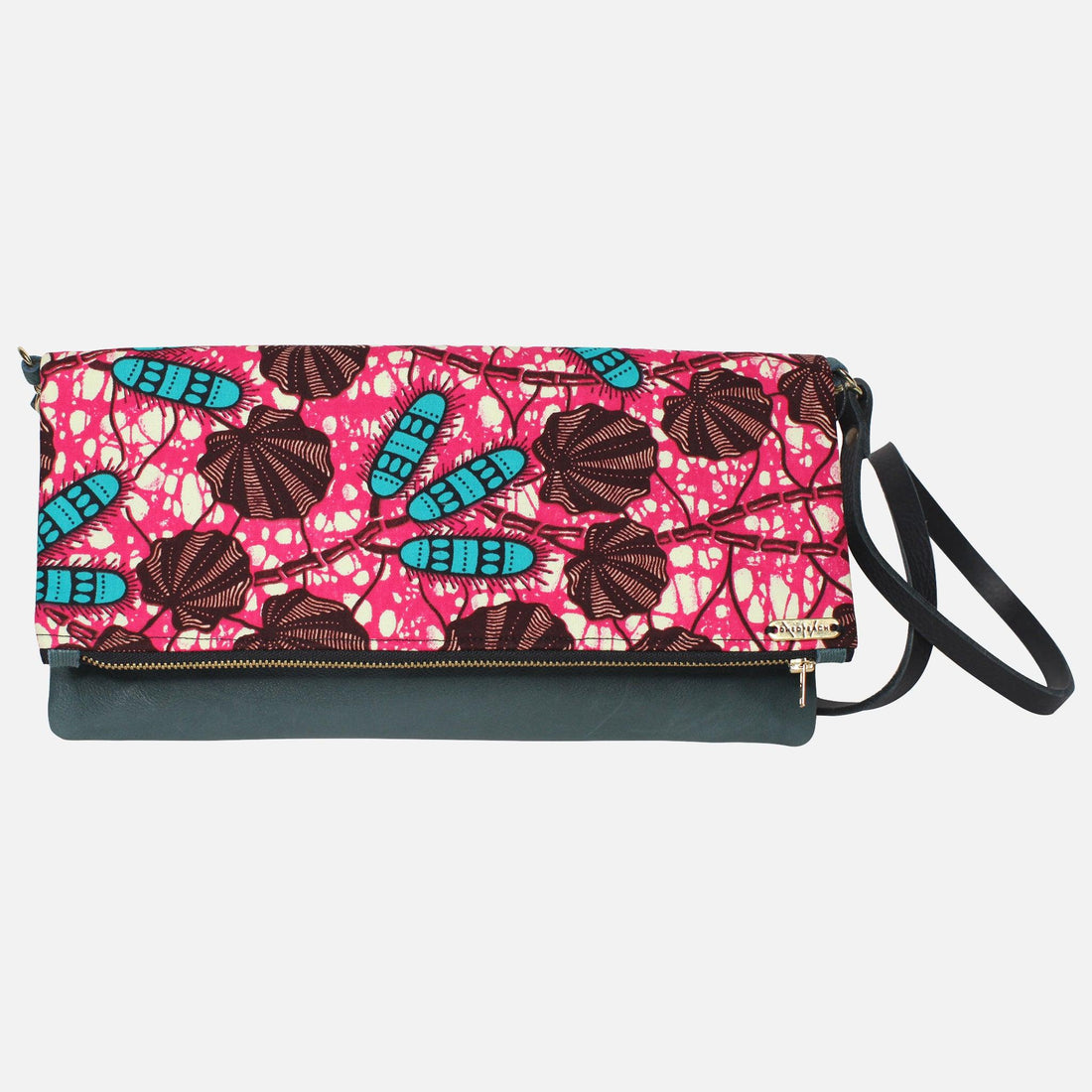 Ankara Clutch - Pink - 54kibo