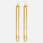 Aode Brass Funky Earrings - 54kibo