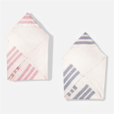Baby Beach Towel Set 2 Gray Pink - 54kibo