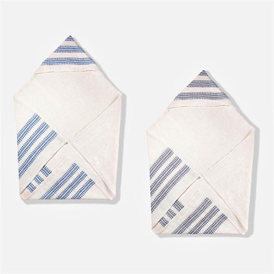 Baby Towel Set 2 Gray Blue - 54kibo