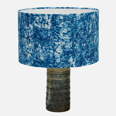 Batik Blue Floor Lamp Shades - 54kibo