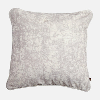 Batik Gray Velvet Decorative Pillow - 54kibo