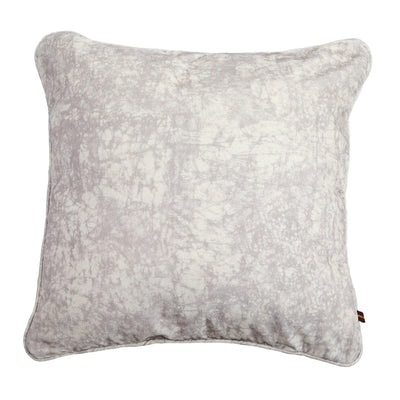 Batik Gray Velvet Decorative Pillow white background - 54kibo