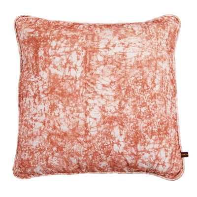 Batik Pink Velvet Throw Pillow - 54kibo
