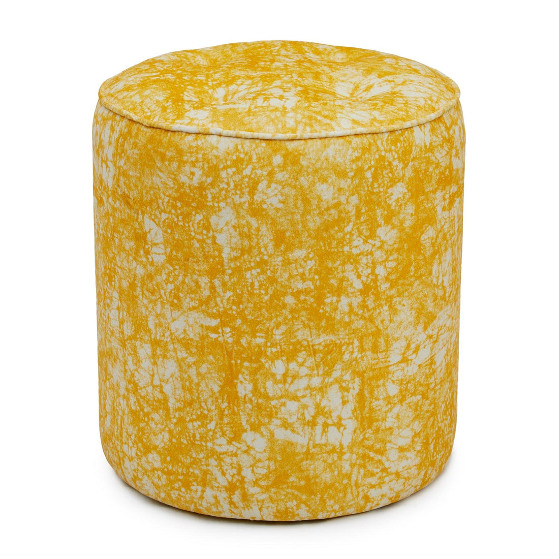 Batik Velvet Gold Ottoman - 54kibo