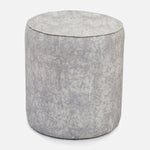 Batik Velvet Stone Gray Pouf - 54kibo