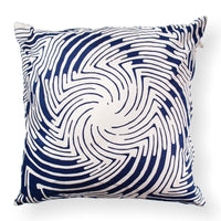 Binga Modern Blue White Pillows - 54kibo