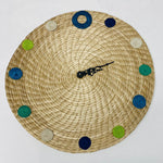 Blue Modern Wall Clock - 54kibo