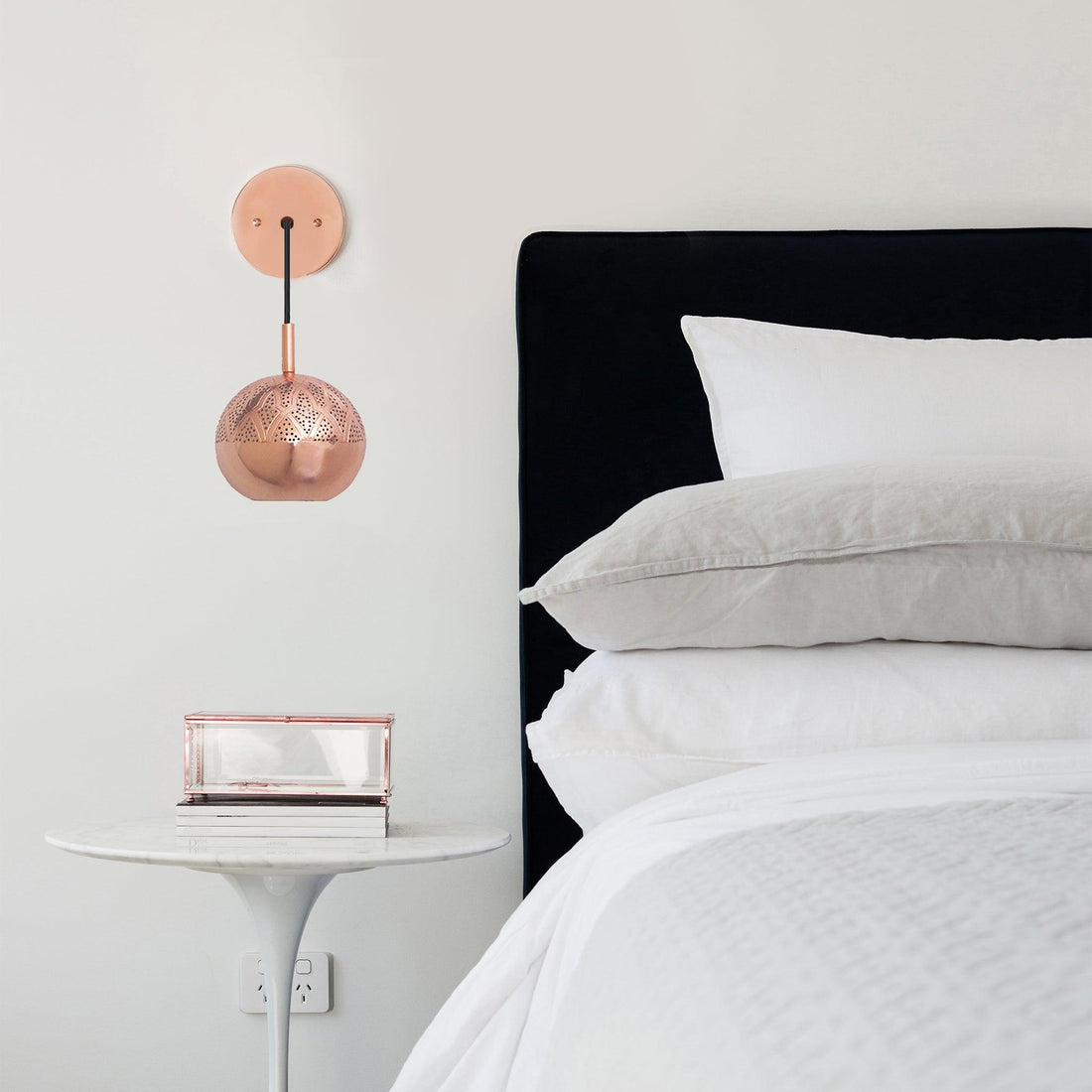 Copper Nur Bedside Sconce - 54kibo