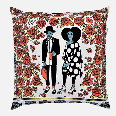 Couple Red Throw Pillows - 54kibo