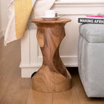 Djembe Natural Drum Side Table - 54kibo