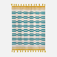 echo-teal-yellow-organic-cotton-rugs - 54kibo