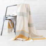 Ethiopian Gold Throw Blanket - 54kibo