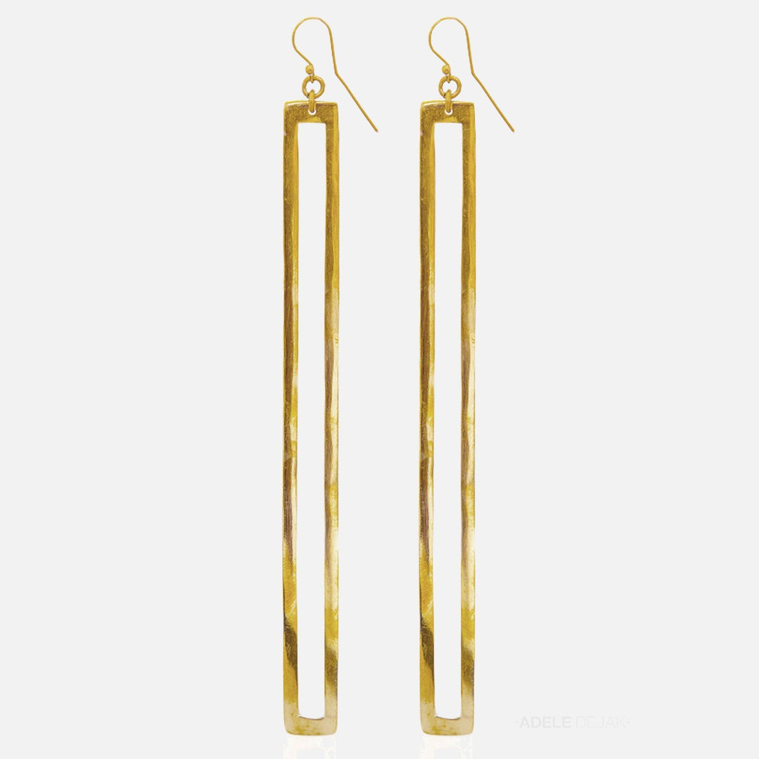 Funky Earrings Aode Long Brass - 54kibo