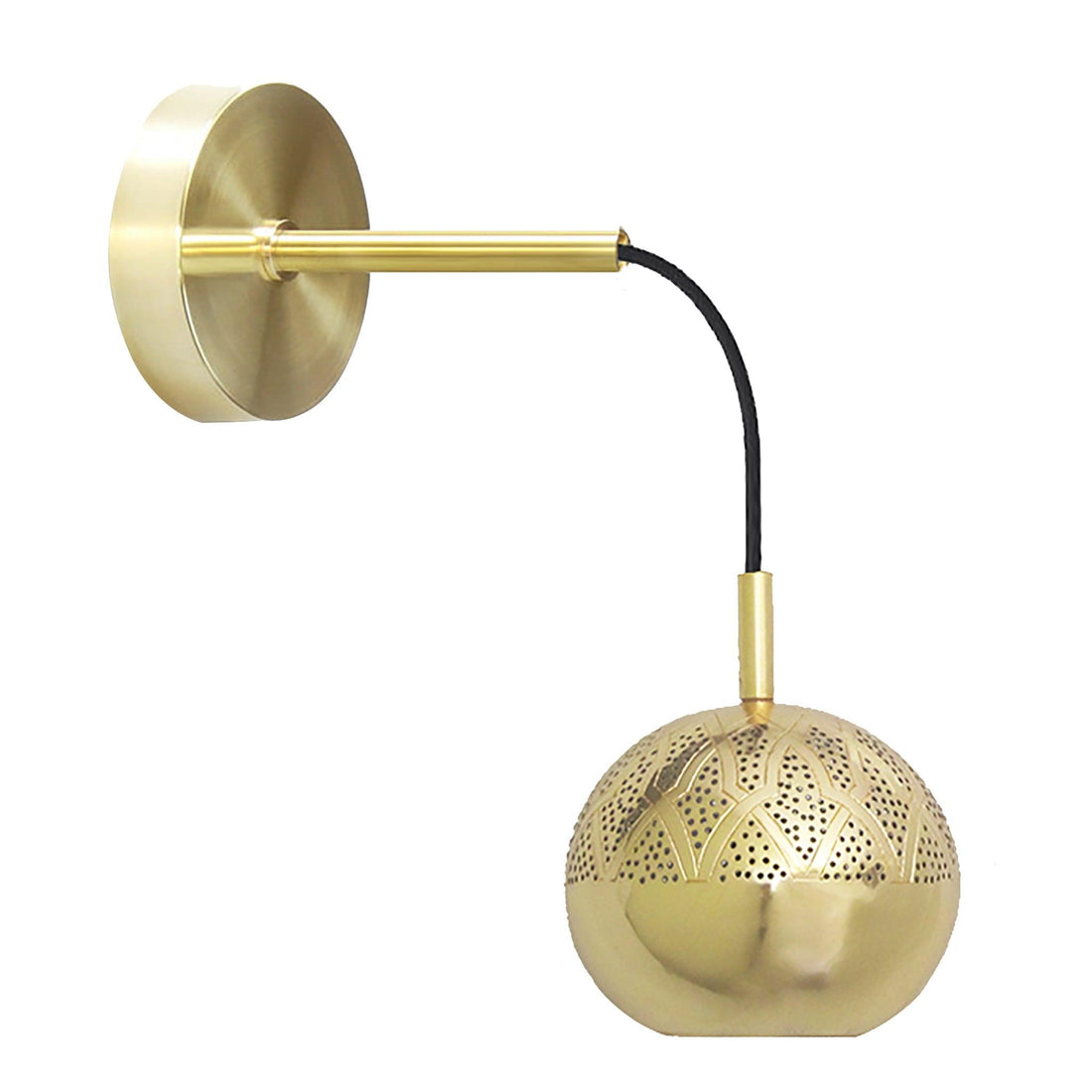 Gold Nur Wall Mounted Reading Light - 54kibo