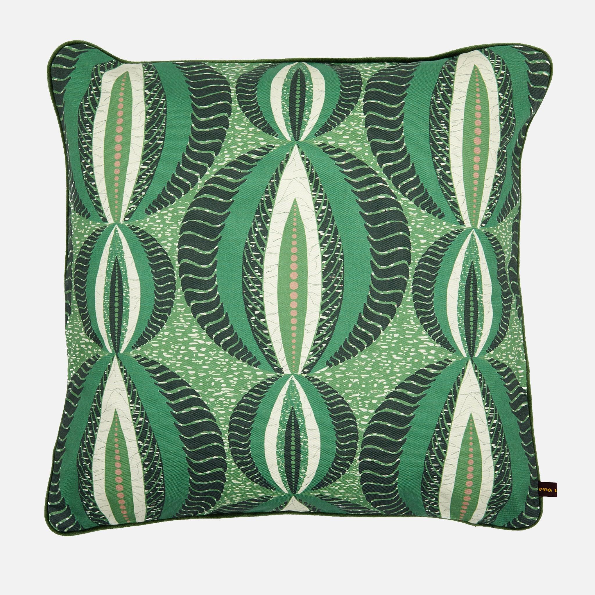 Ijoba Modern Green Throw Pillow - 54kibo