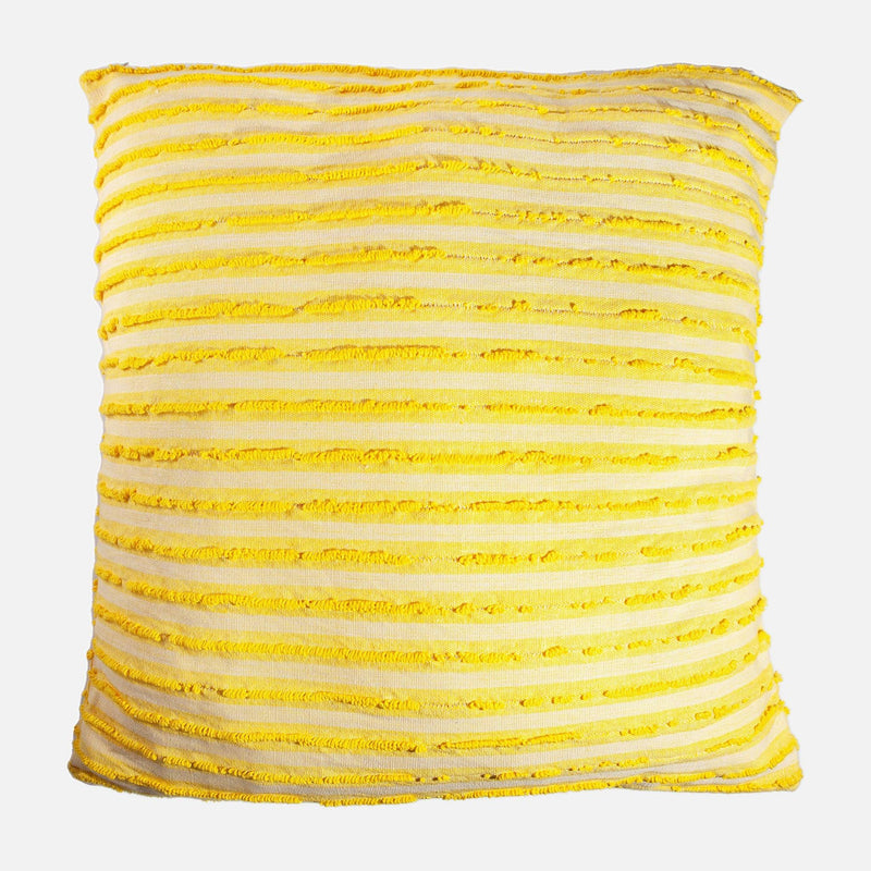 Leno Yellow Throw Pillow Sets - 54kibo