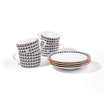 Limoges Tea Cup Gift Set 8 pc - 54kibo