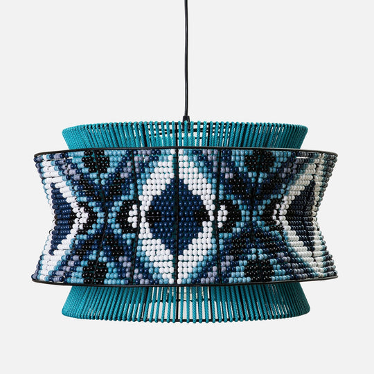 Liz Turquoise Modern Chandelier - 54kibo