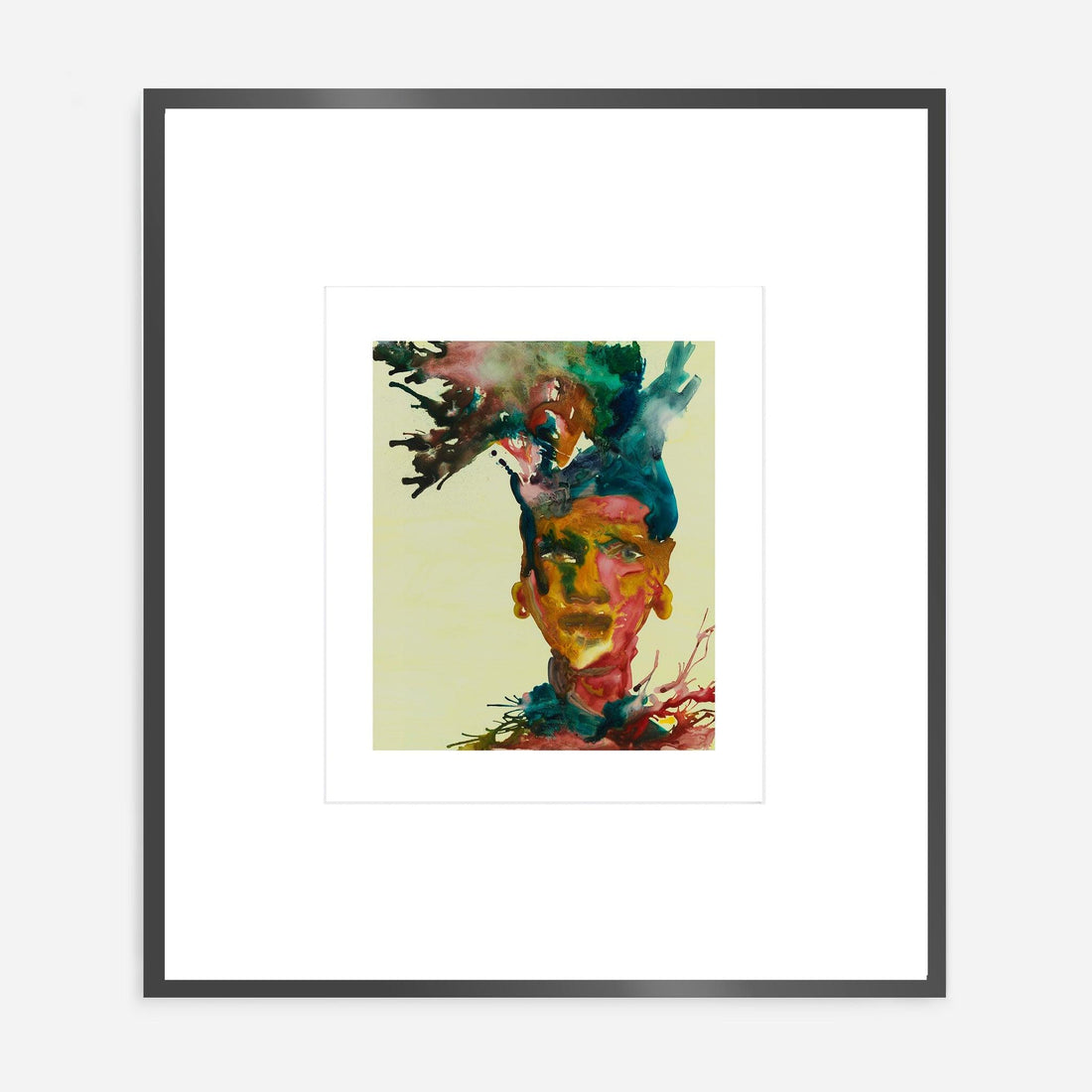 Makeda Black Framed Art - 54kibo