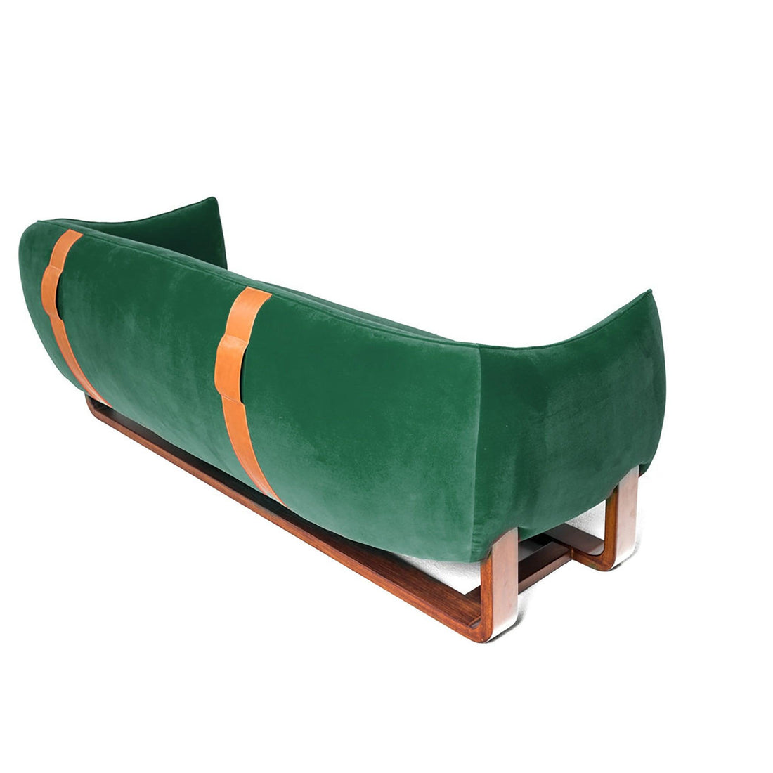 Milo Emerald Green Velvet Sofa - 54kibo