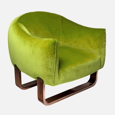 Milo Green Velvet Chair - 54kibo