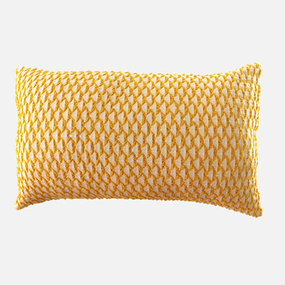 Nayali Yellow Lumbar Pillow - 54kibo
